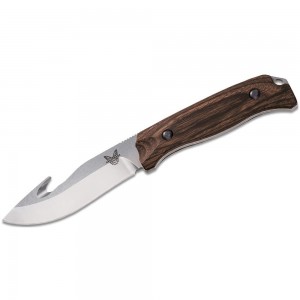 Benchmade Hunt Saddle Mountain Skinner Fixed 4.17&quot; S30V Blade with Gut Hook, G10 Handles - 15003-2 on Sale