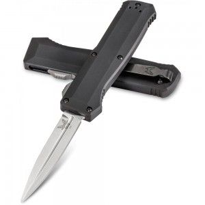 Benchmade Precipice AUTO OTF Knife 3.45&quot; Satin S30V Spear Point Blade, Aluminum Handles - 4700 on Sale
