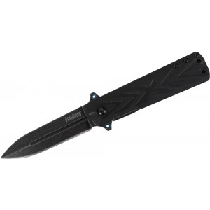 Kershaw 3960 Barstow Assisted Flipper 3&quot; BlackWash Spear Point Blade, GFN Handles on Sale