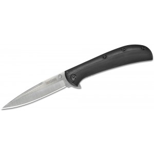Kershaw 2330 Al Mar AM-4 Assisted Flipper 3.5&quot; Satin Spear Point Blade, Black G10 and Stainless Steel Handles on Sale