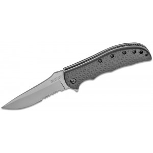 Kershaw 3650ST Volt II Assisted 3-1/8&quot; Bead-Blast Combo Blade, Glass-Filled Nylon Handles on Sale