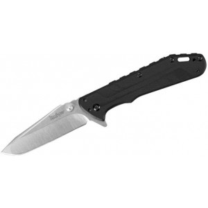 Kershaw 3880 Thermite Assisted 3-1/2&quot; Stonewash Plain Blade, G10 and Steel Handles on Sale