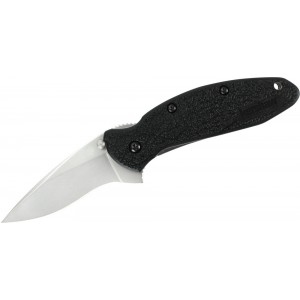 Kershaw 1620 Ken Onion Scallion Assisted Flipper Knife 2.25&quot; Bead Blast Plain Blade, Black GFN Handles on Sale