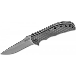 Kershaw 3650 Volt II Assisted 3-1/8&quot; Bead-Blast Plain Blade, Polyimide Handles on Sale