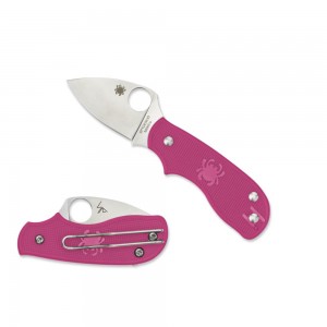 Spyderco Squeak Lightweight Pink — Plain Edge on Sale